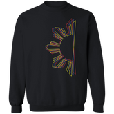 Sun and Stars 3D Unisex Crewneck Pullover Sweatshirt